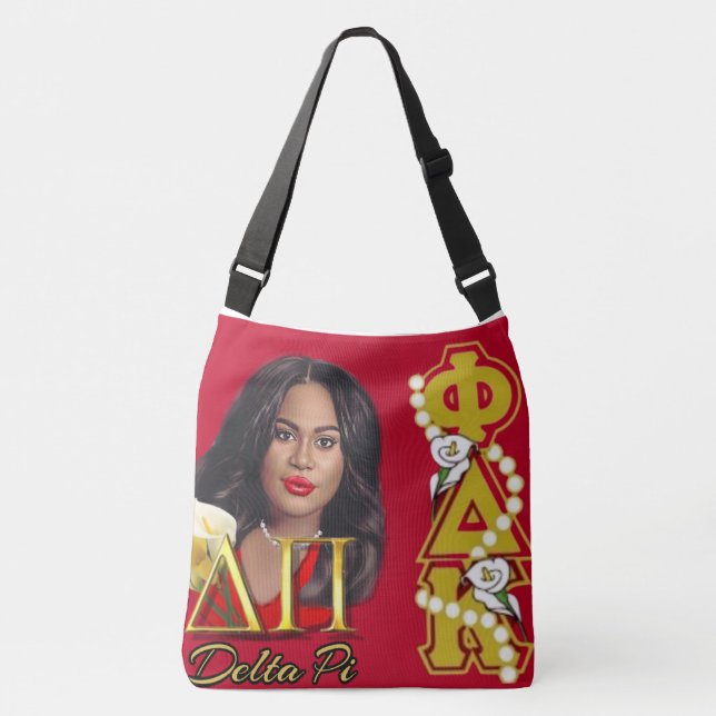 Ajustável Delta Pi NSPDK Crossbody Bolsa (Frente)