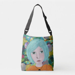AJUSTÁVEL EMO PUNK GIRL POR TODA A IMPRESSÃO BOLSA