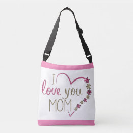 Ajustável Eu Te Amo Mãe Bolsa