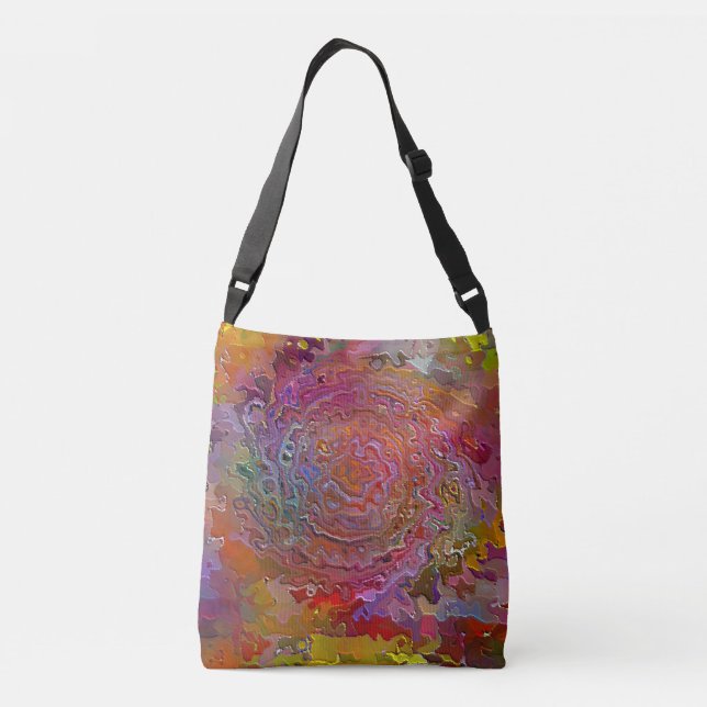 Ajustável "Festival do México", Bolsa de Corpo Cruzado (Verso)