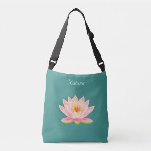 Ajustável Flor de Lótus Personalizada em Bolsa Transversal N