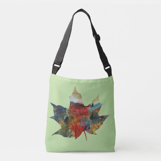Ajustável Folha de outono, Bolsa Folhagem (Frente)