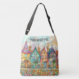 Ajustável Garota Bicicleta Cute Quirky - Veja Trás - Bolsa