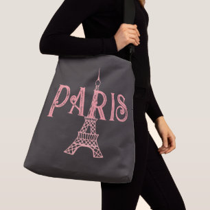 Ajustável Grande Bolsa Eiffel da Torre de Paris