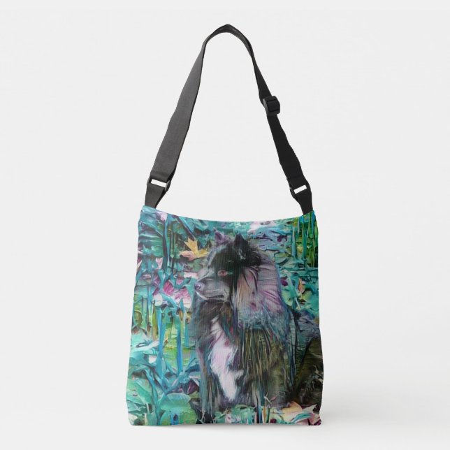 Ajustável IHANA Finlândia Lapphund Lappund bolsa ou corpo cr (Frente)