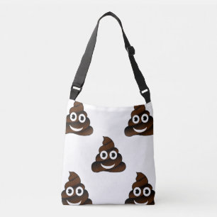 Ajustável livro de bolso crossbody da bolsa do saco do emoji