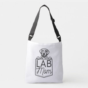 Ajustável "Mãe de laboratório" Bolsa de Corpo Cruzado Peek-a