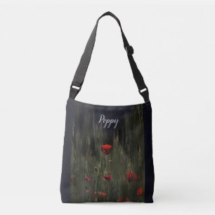 Ajustável Molody Red Poppy, Bolsa Cross Bag