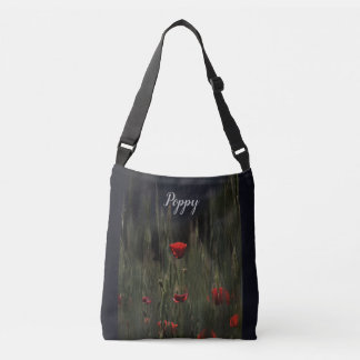 Ajustável Molody Red Poppy, Bolsa Cross Bag
