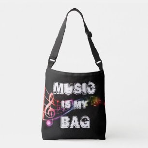 Ajustável Música É Minha Bolsa
