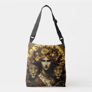 Ajustável nouveau gótico deusa sol solstício de verão Bolsa