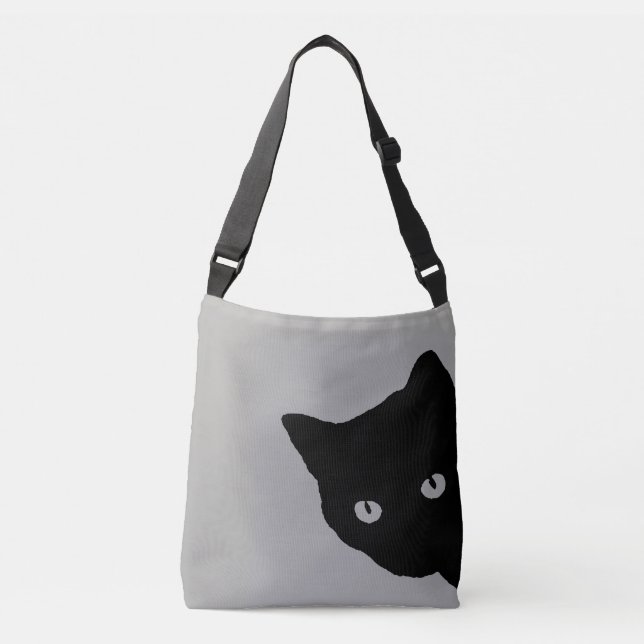 Ajustável O bolsa de Crossbody da forma do gato e do rato (Frente)