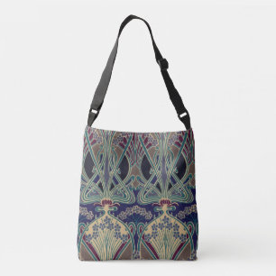 Ajustável O bolsa de Nouveau Crossbody da arte