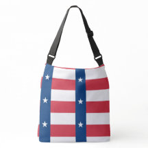 O bolsa do corpo da cruz da bandeira de Texas