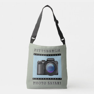 Ajustável O bolsa do safari da foto de Pittsburgh