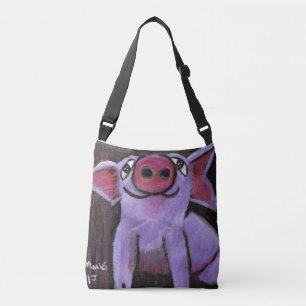 Ajustável O bolsa mindinho do Cruz-corpo do porco