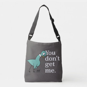 Ajustável O pombo que você não me traz Bolsa