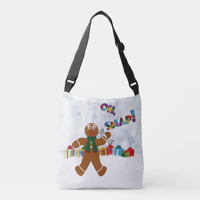 Ajustável Oh, Snap! - Bolsa de corpo cruzado (Frente)