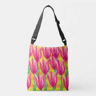 Ajustável Pinik Tulips Primavera Bolsa