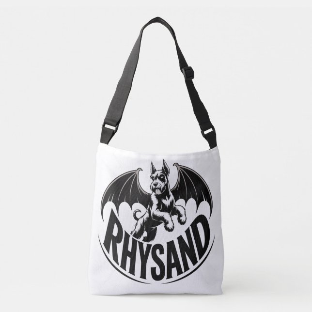 Ajustável Rhysand Guardian - Bolsa B do Gráfico Schnauzer Wi (Frente)
