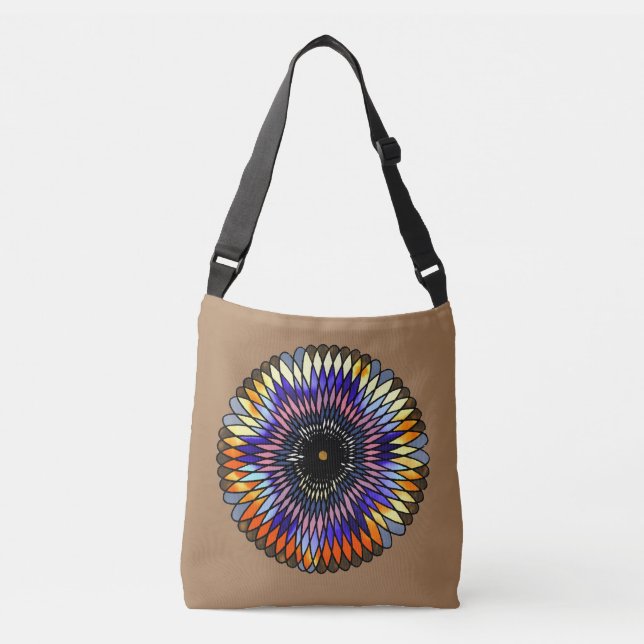 Ajustável "Rota de vitril" Bolsa (Frente)