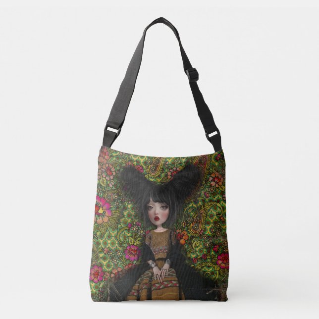 Ajustável Saco da arte do bolsa - Frida inspirou 5 (Frente)