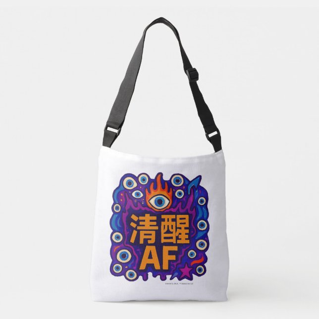 Ajustável Sober AF - Chinês - Bolsa de ombro (Frente)