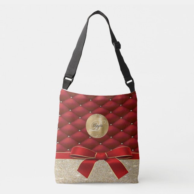 Ajustável Sparkle & Structure: Bolsa de Diamante com Mo Glit (Frente)