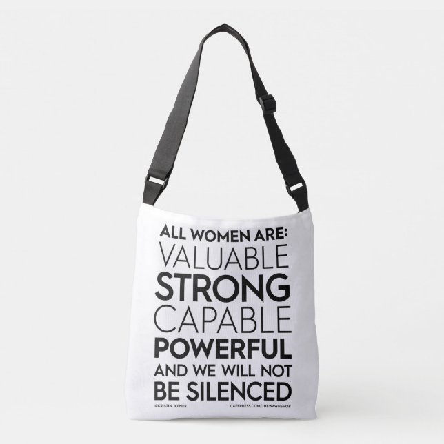 Ajustável Todas as mulheres são o bolsa (Frente)