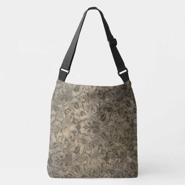 Ajustável Vintage Brocade Bolsa (Frente)