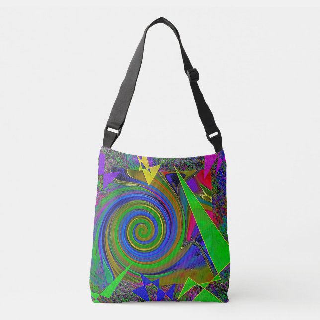 Ajustável "Wizard of Oz" Designer Cross Body Ajustable Bolsa (Frente)