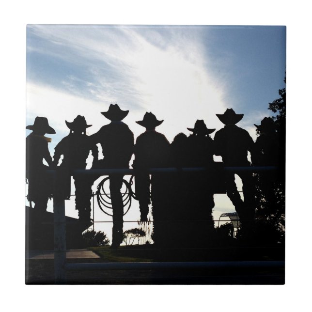 Ajuste do vaqueiro e da vaqueira na cerca (Frente)