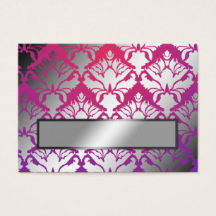 ajuste roxo do cartão conhecido do Shimmer