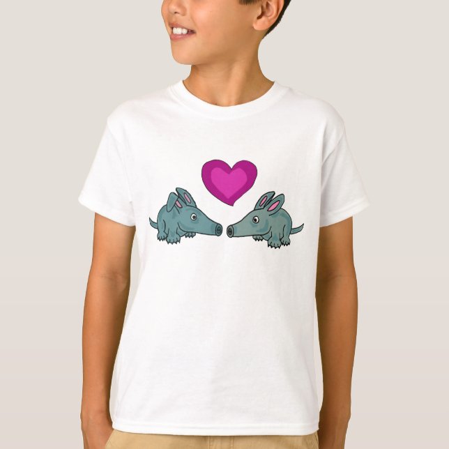 AK- Camisa De Amor De Aardvark (Frente)