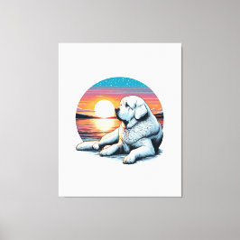 Akbash Watercolor Impressão