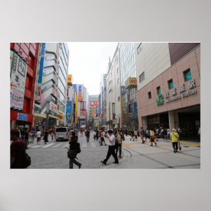 Akihabara, poster de Japão
