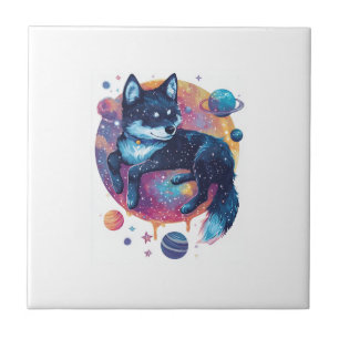 Akita Astral - Cão Espacial Cósmico