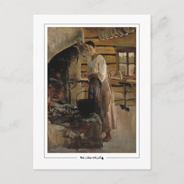 Akseli Gallen-Kallela #148 - Cartão Postal de Arte (Frente)