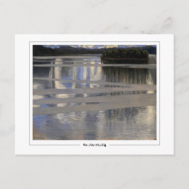 Akseli Gallen-Kallela #381 - Cartão Postal de Arte (Frente)