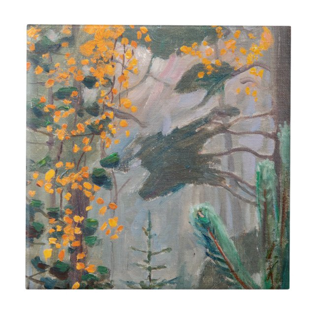 Akseli Gallen-Kallela - Floresta do outono (Frente)