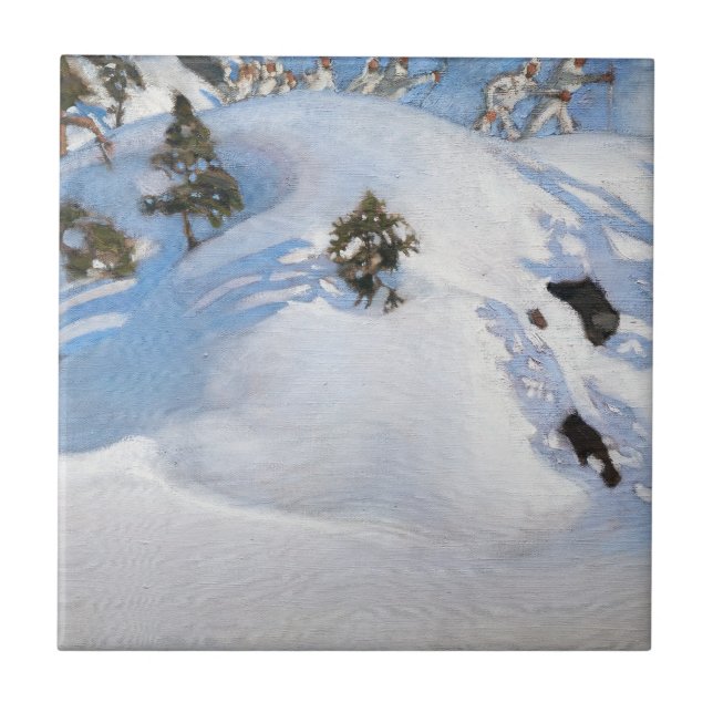 Akseli Gallen-Kallela - Visão de fevereiro (Frente)