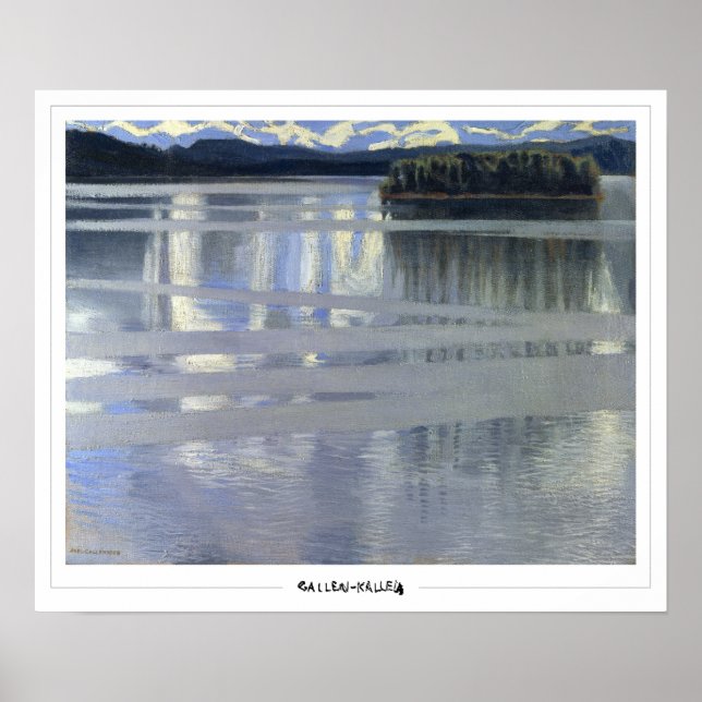 Akseli Gallen-Kallela Zedign Art Poster nº 30 (Frente)