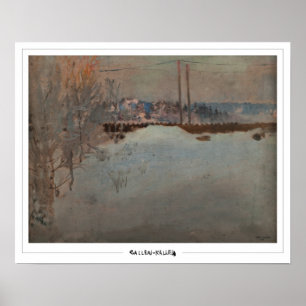 Akseli Gallen-Kallela Zedign Art Poster nº 354