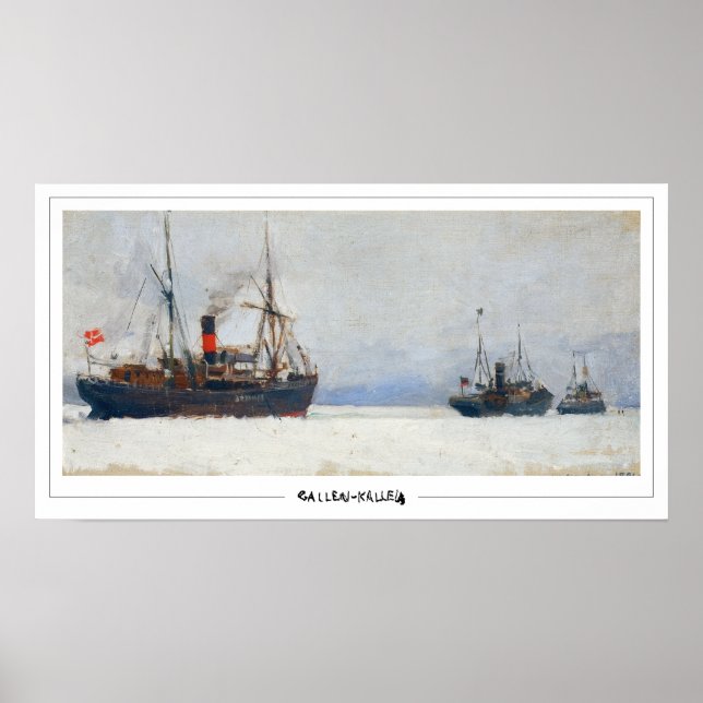 Akseli Gallen-Kallela Zedign Art Poster nº 364 (Frente)