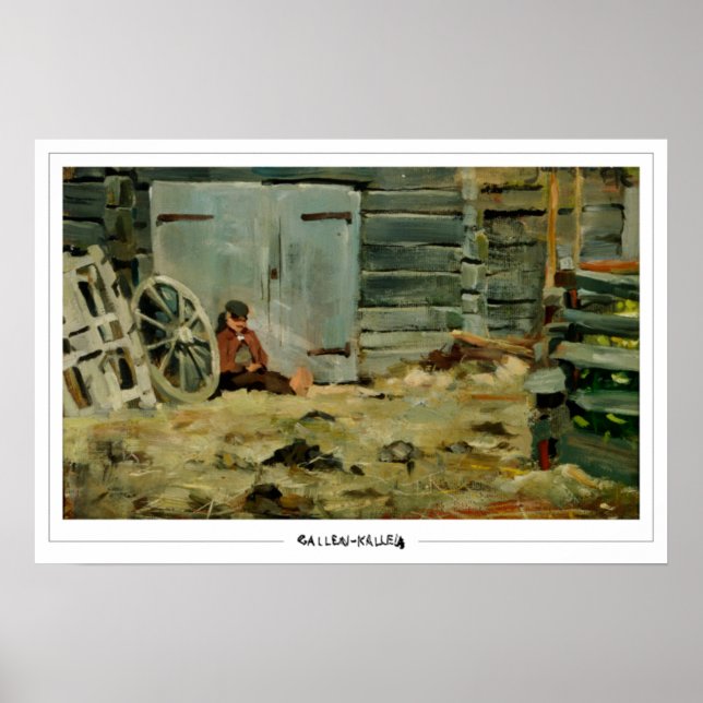 Akseli Gallen-Kallela Zedign Art Poster nº 371 (Frente)