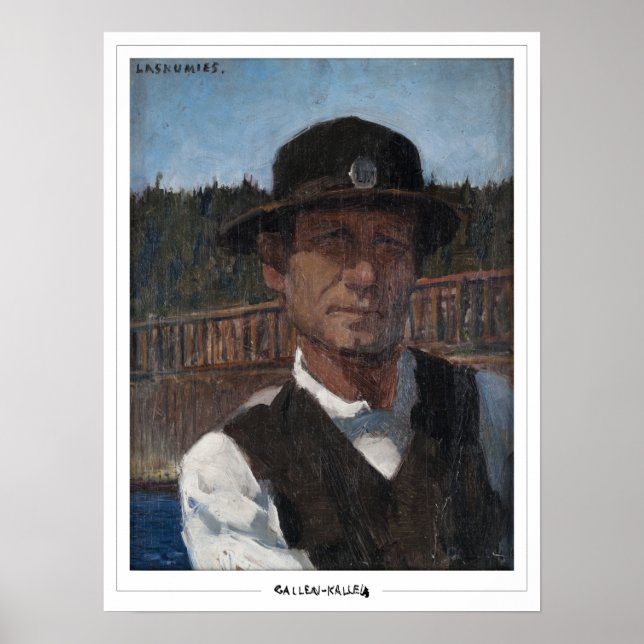 Akseli Gallen-Kallela Zedign Art Poster nº 377 (Frente)