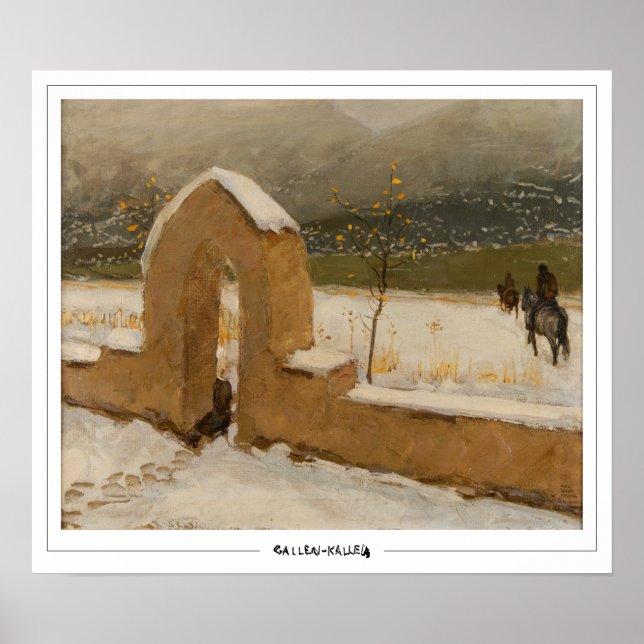 Akseli Gallen-Kallela Zedign Art Poster nº 379 (Frente)