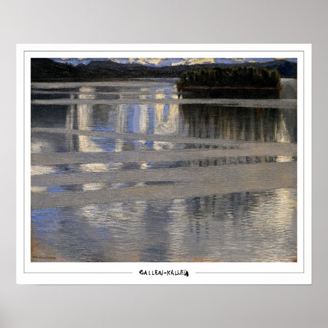 Akseli Gallen-Kallela Zedign Art Poster nº 381 (Frente)