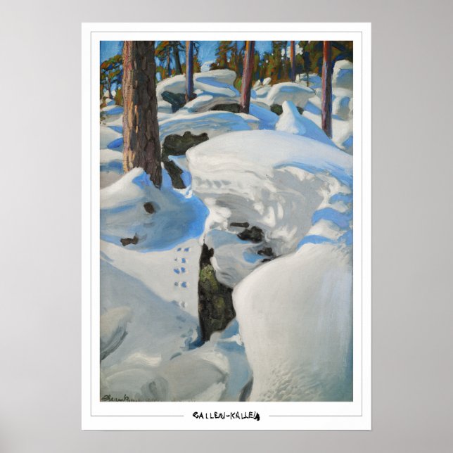 Akseli Gallen-Kallela Zedign Art Poster nº 385 (Frente)