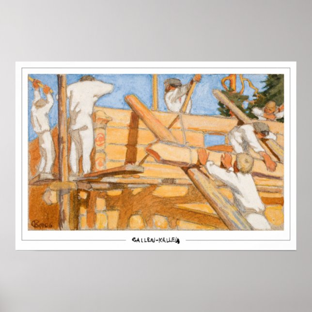 Akseli Gallen-Kallela Zedign Art Poster nº 417 (Frente)